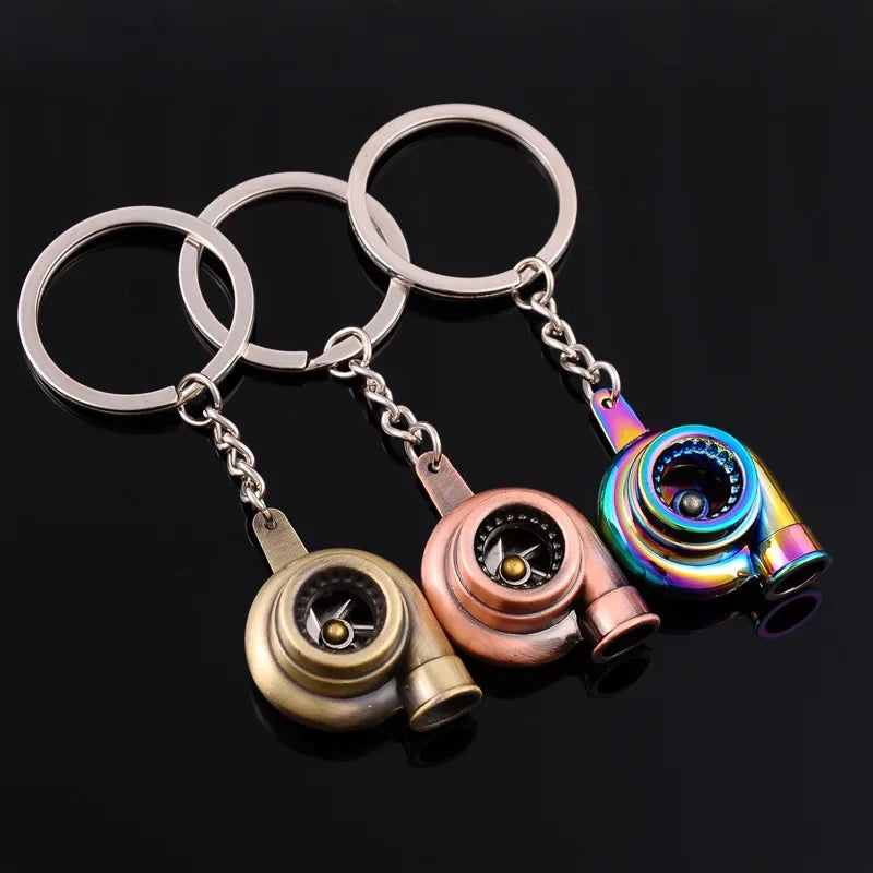 Spinning Turbo Keychain