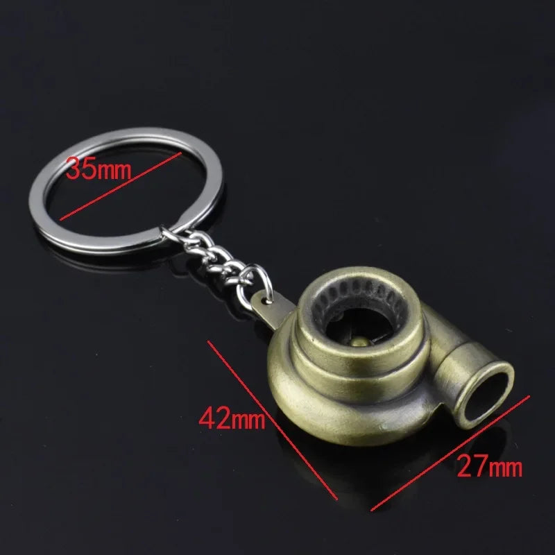 Spinning Turbo Keychain